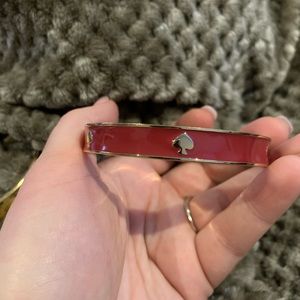 Kate Spade burgundy bangle